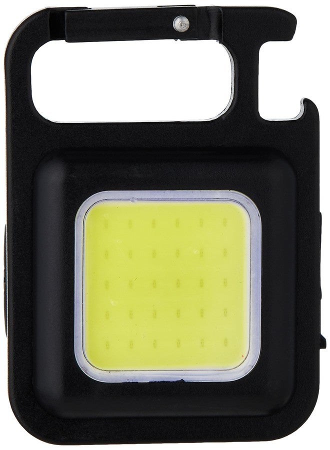 Pristar Small LED Flashlight 800 Lumens COB Rechargeable Keychain Mini Flashlight 4 Light Modes Portable Pocket Light with Folding Bracket Bottle Opener and Magnet Base for Fishing Walking Camping - Image 2